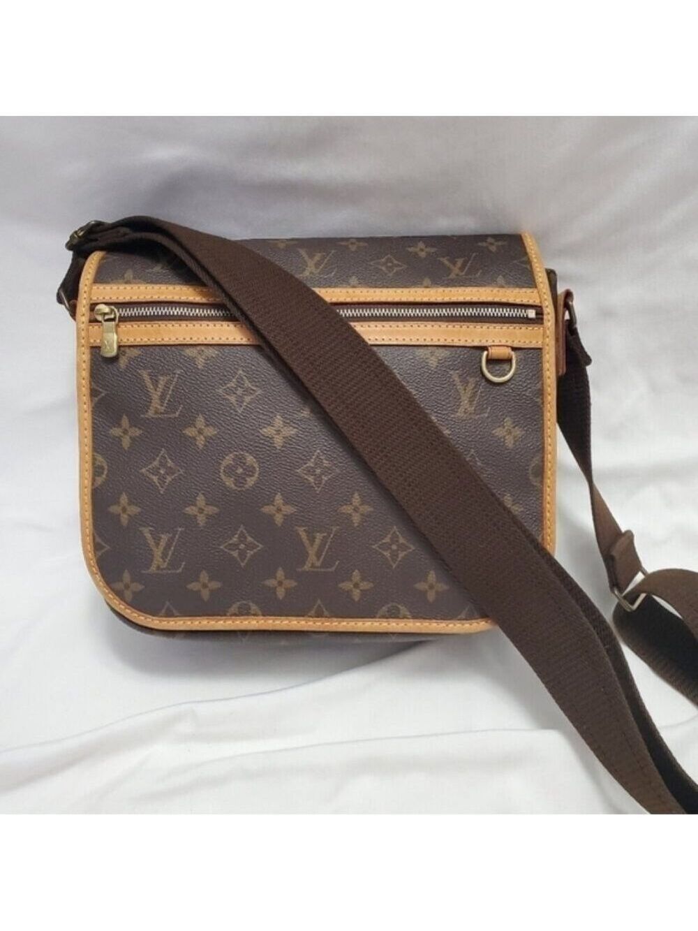 Authentic Louis Vuitton Monogram Messenger Bag Crossbody Unisex Travel